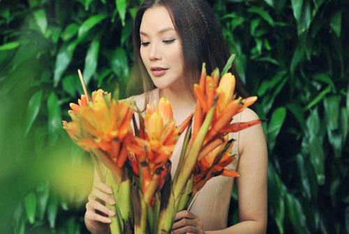 Hồ Quỳnh Hương trở thành ngôi sao nữ ăn chay hấp dẫn nhất châu Á