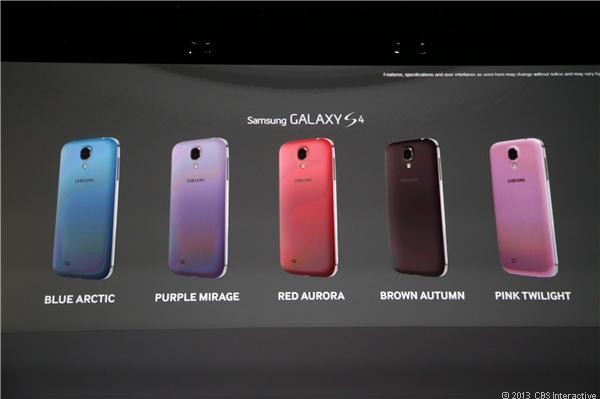 
	5 phiên bản màu sắc mới được Samsung giới thiệu vào hôm nay.