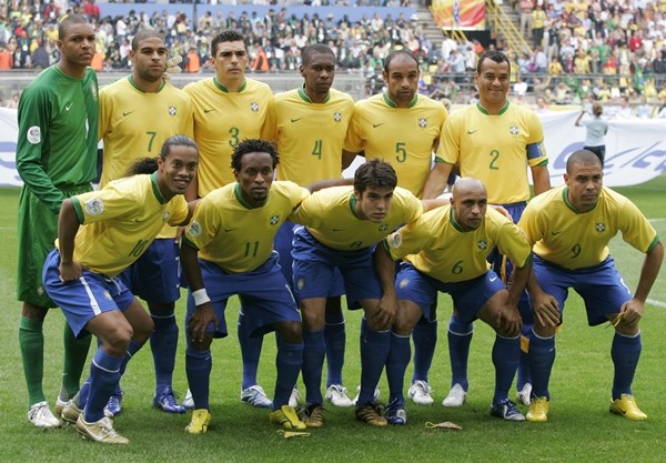
	Dàn sao "khủng" năm 2006 cũng không giúp Brazil có được thành tích tốt tại World Cup năm đó