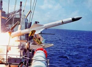 Tên lửa Exocet phòng từ tàu hộ vệ tên lửa của Pháp