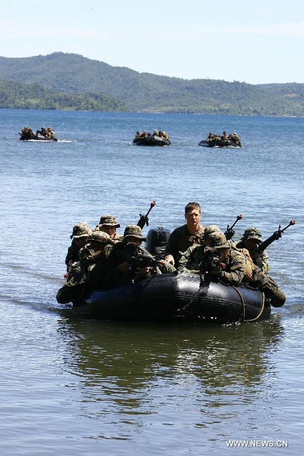 Quân đội Mỹ và Philippines thường xuyên diễn tập với nhau
