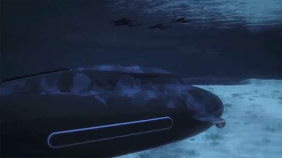 Xem tàu ngầm MSX-26 ẩn mình, áp sát tấn công