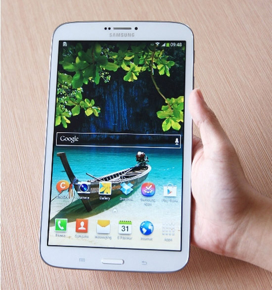Chùm ảnh Galaxy Tab 3 8inch đã về Việt Nam
