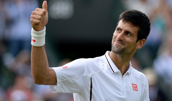 Wimbledon 2013: Novak Djokovic rảo bước tới vòng bán kết