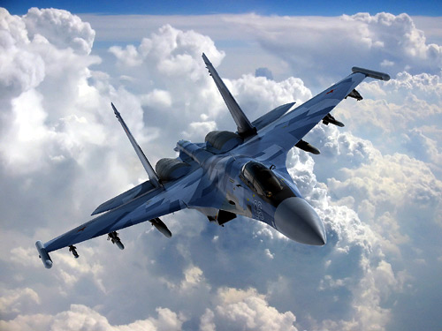 Su-35, thế hệ máy bay hiện đại của Nga. Việc Trung Quốc mua 24 chiếc máy bay này đang làm cho thị trường vũ khí phòng không và máy bay ở Đông Nam Á trở nên 