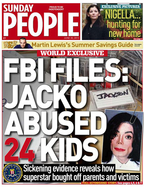 Sốc với thông tin lạm dụng tình dục của MJ từ hồ sơ của FBI 