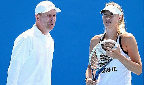 Maria Sharapova bất ngờ chia tay HLV Thomas Hogstedt