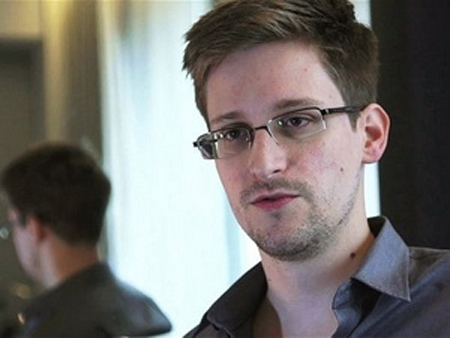 Cựu nhân viên tình báo Mỹ Edward Snowden. (Nguồn: telegraph.co.uk)
