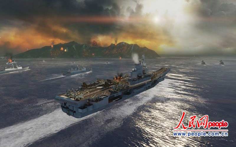 Binh lính Trung Quốc luyện game chiếm đảo Senkaku