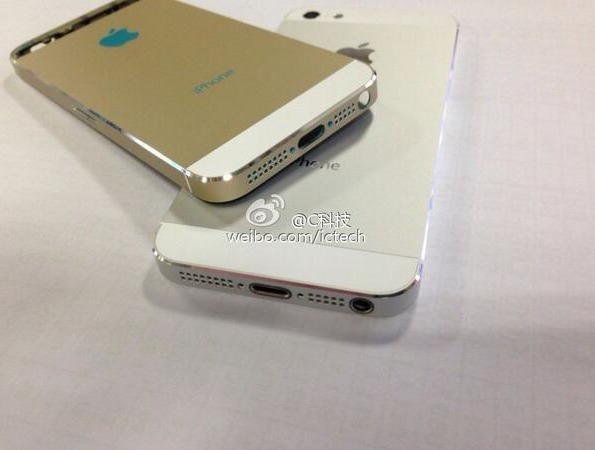 Bất ngờ lộ diện iPhone 5S màu vàng lạ mắt