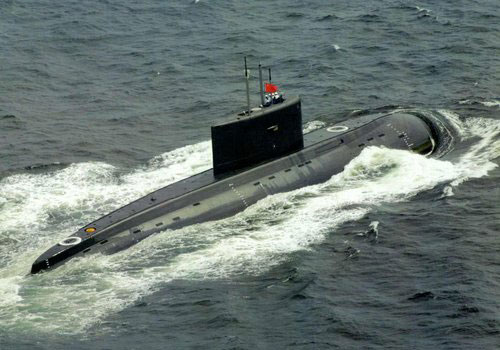 Tàu ngầm lớp Kilo của Hải quân Trung Quốc, do Nga chế tạo