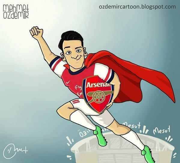 	Siêu nhân Ozil đưa Arsenal bay cao