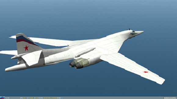 
	Máy bay ném bom chiến lược Tu-160 được mệnh danh là "Thiên nga trắng"