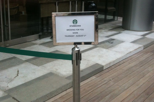 Starbucks chuẩn bị mở quán thứ 2 tại TP.HCM