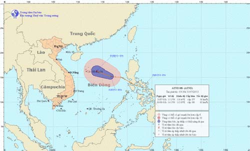 Áp thấp nhiệt đới bất ngờ mạnh lên, sắp có bão