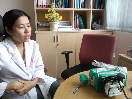 	Bác sĩ Trần Thị Thúy Hồng xác nhận việc tiêm nhầm thuốc là có thật.