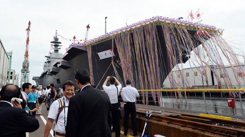 Tàu DDH183 Izumo của Nhật hạ thủy ngày 6/8