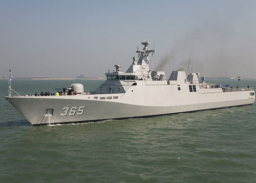 Tàu hộ vệ lớp SIGMA 9113 (số hiệu 365) của Hải quân Indonesia