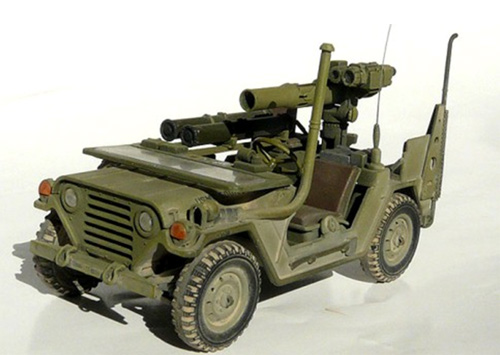     Xe JeepM151A2 với tên lửa chống tăng có điều khiển 