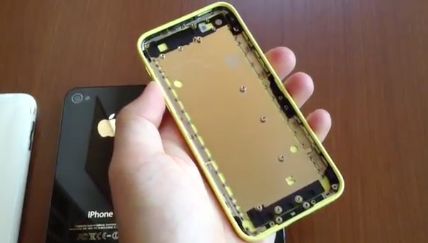 Lộ diện video "trên tay" vỏ iPhone giá rẻ màu vàng