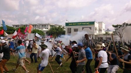 Vũng Tàu: "Hàng nghìn người tham gia chống bạo động"