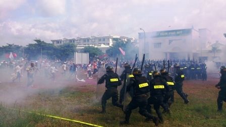 Vũng Tàu: "Hàng nghìn người tham gia chống bạo động"