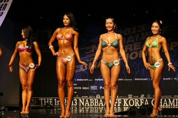 Lạ mắt cuộc thi hoa hậu "cơ bắp" tại Hàn Quốc 1