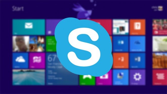 Skype sẽ được cài sẵn trên Windows 8.1