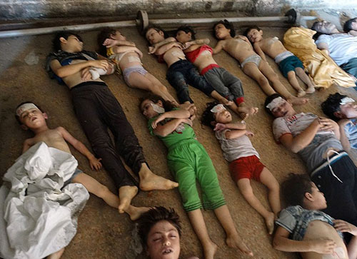  Người dân thường Syria thiệt mạng vì vũ khí hóa học.
