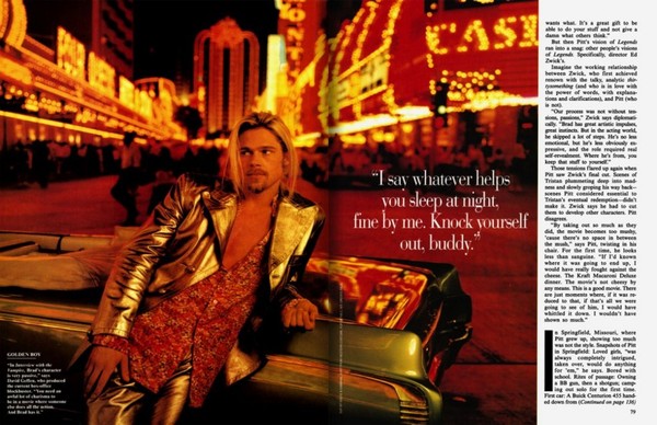 Brad Pitt & “mối duyên” 20 năm cùng tạp chí Vanity Fair 5