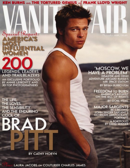 Brad Pitt & “mối duyên” 20 năm cùng tạp chí Vanity Fair 6