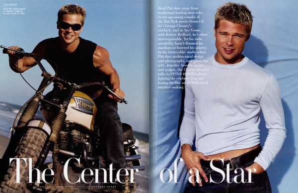 Brad Pitt & “mối duyên” 20 năm cùng tạp chí Vanity Fair 10
