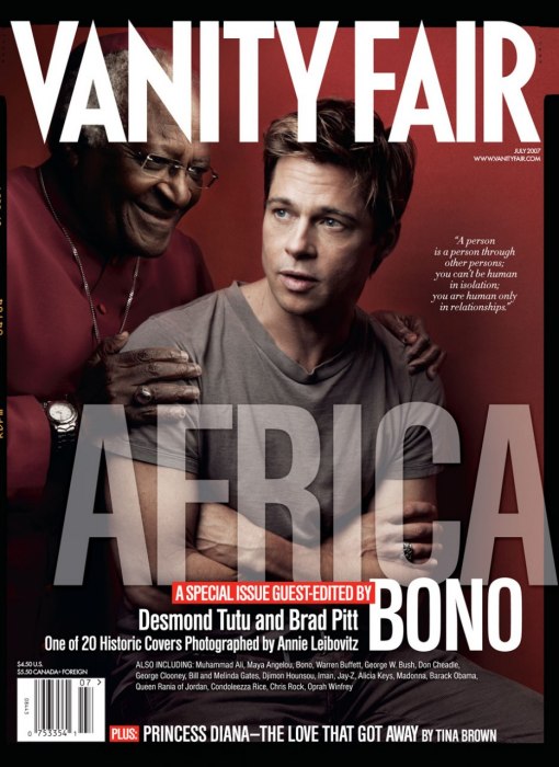 Brad Pitt & “mối duyên” 20 năm cùng tạp chí Vanity Fair 20