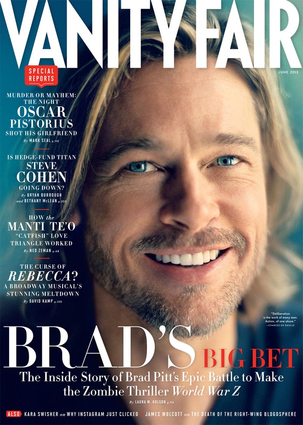 Brad Pitt & “mối duyên” 20 năm cùng tạp chí Vanity Fair 23