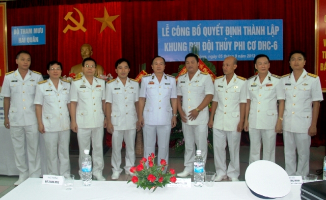 Thành lập Phi đội thủy phi cơ DHC-6 Không quân Hải quân Việt Nam
