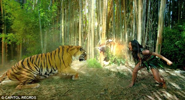 Katy Perry - Sexy queen of the jungle