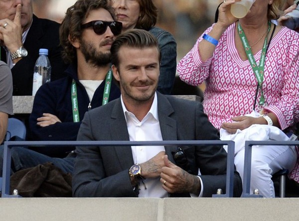 Beckham lịch lãm tới xem Nadal đăng quang US Open 1