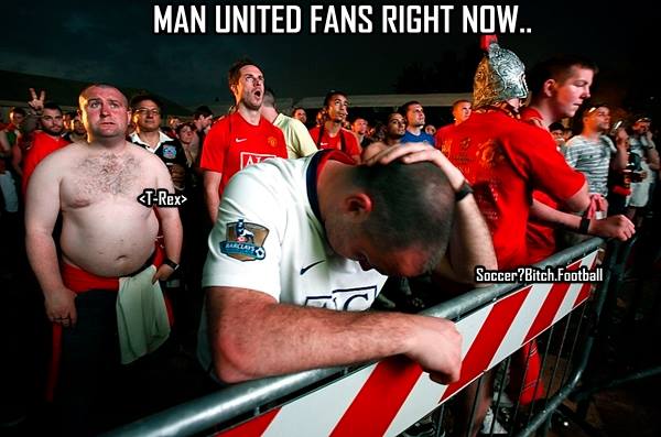 
	Hình ảnh của fan Man United sau trận gặp Southampton