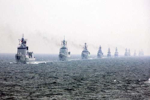 Lực lượng hải quân của Trung Quốc.