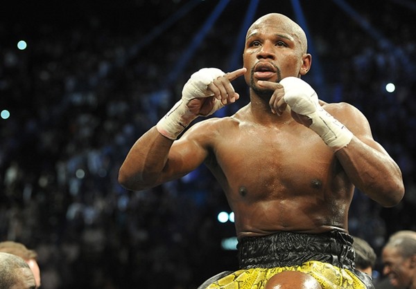 Tay đấm triệu đô Mayweather muốn lên sàn đấu cùng Miley Cyrus 1