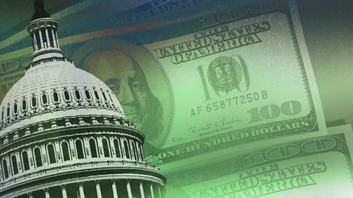  	Đến giữa tháng 10/2013, ngân khố chính phủ Mỹ có thể chỉ còn chưa đầy 50 tỉ USD - số tiền chỉ đủ dùng trong vài ngày.