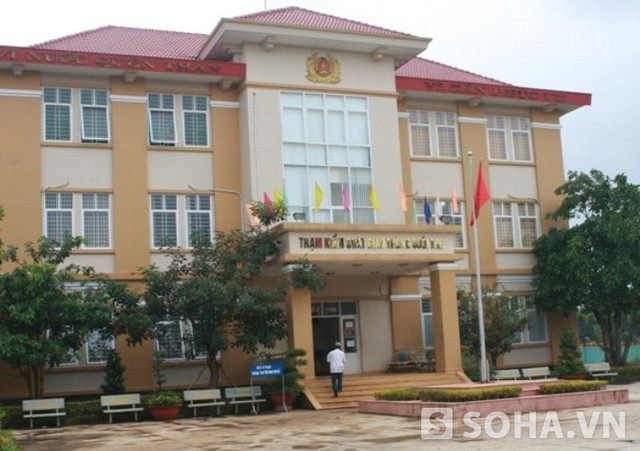 Trạm CSGT Suối Tre thị xã Long Khánh, Đồng Nai nơi xảy ra vụ nổ súng làm thiếu tá Trần Văn Sơn tử vong