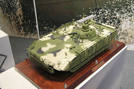 Bản nâng cấp BMP-2 với 2 ống phóng tên lửa chống tăng 9M120 trên tháp pháo và hệ thống giáp cũi lợn (Bar/slat) để bảo vệ xe trước đạn súng phóng lựu.