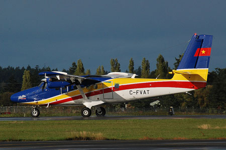 Canada thử nghiệm 5/6 thủy phi cơ Twin Otter cho Việt Nam