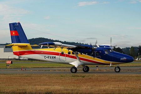 Canada thử nghiệm 5/6 thủy phi cơ Twin Otter cho Việt Nam