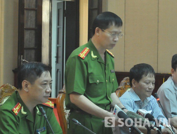  	Đại tá Dương Văn Giáp, Trưởng Phòng Cảnh sát điều tra tội phạm về TTXH