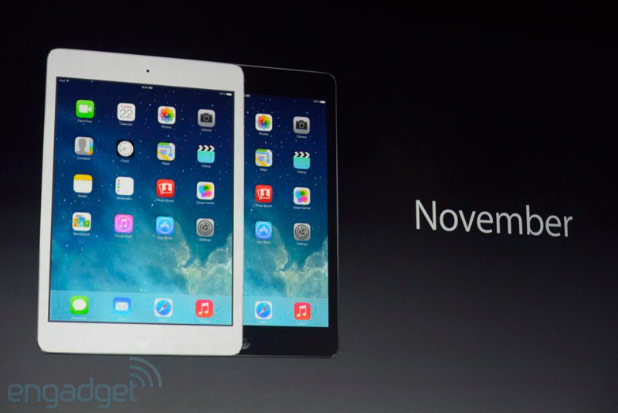 Apple công bố iPad mini 2 với màn hình Retina, giá từ 399 USD