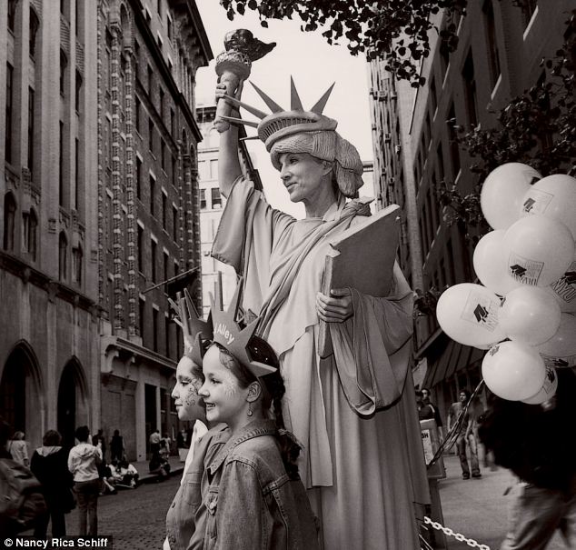 Statue of Liberty: A woman's day job is standing as still as a statue in New York 