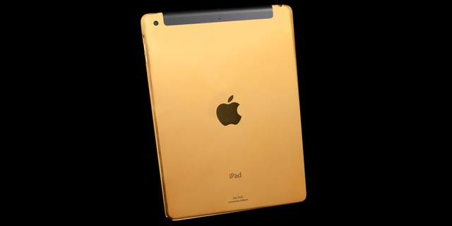 Chiêm ngưỡng bộ sưu tập iPad mạ vàng 24K