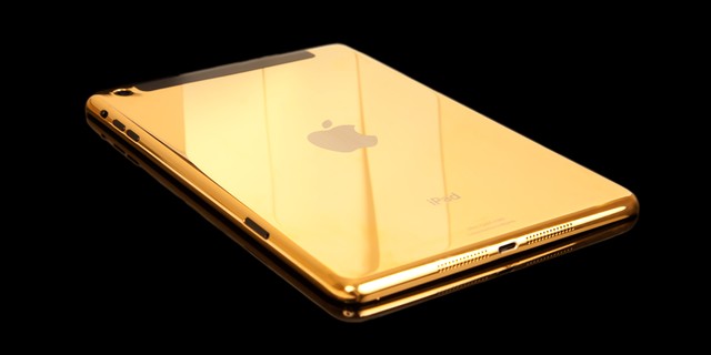 Chiêm ngưỡng bộ sưu tập iPad mạ vàng 24K